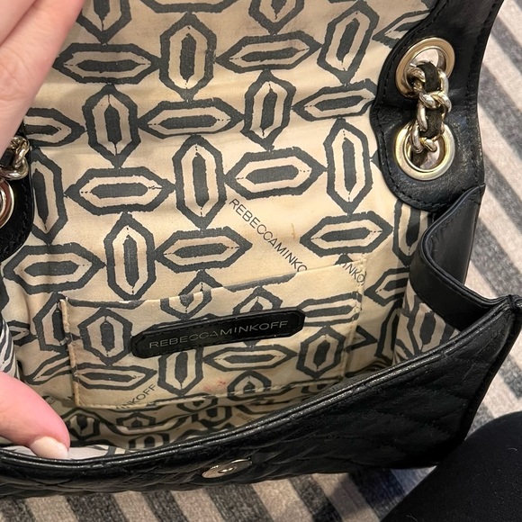 Rebecca minkoff studded crossbody chain bag - Picture 2 of 8